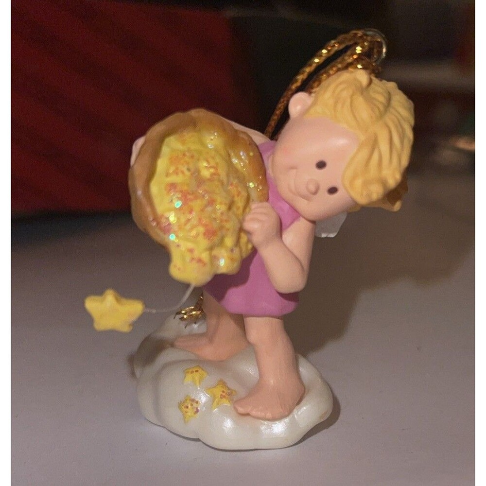 Gibson Christmas Collectibles 1994 Starlight Angel Ornament With Box